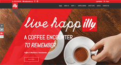 Desktop Screenshot of illycoffee.co.za